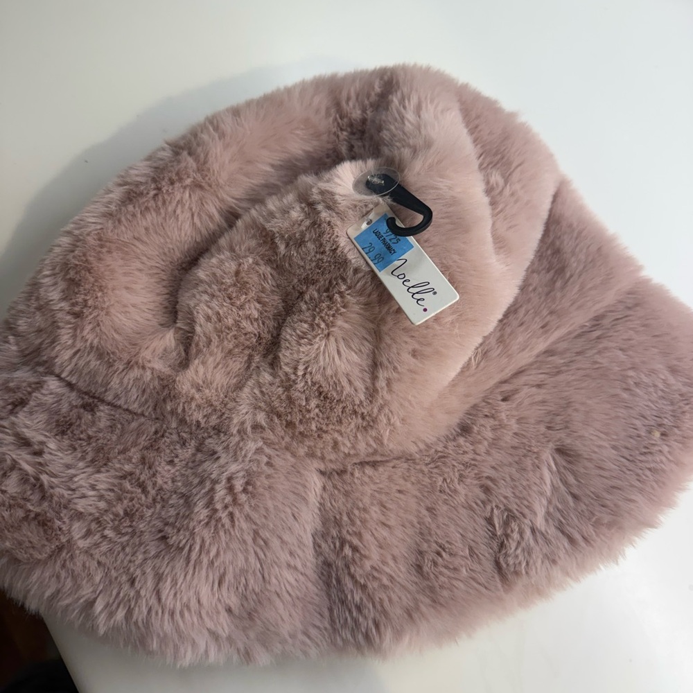 Noelle Soft Pink Faux Fur Accessory